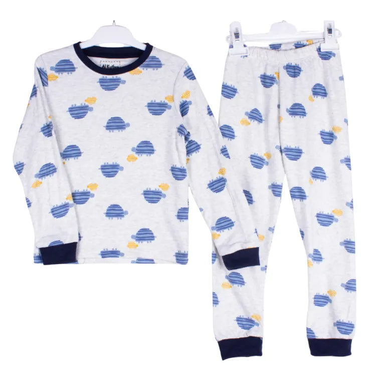 Grey Turtle Full Sleeve Pj Set