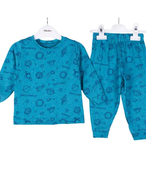 Explore Space Full Sleeve Pj Set