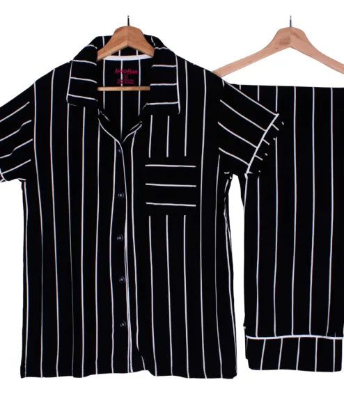Black Striped