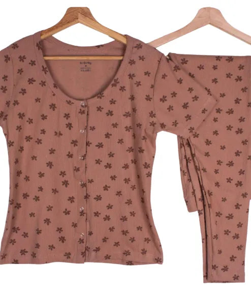 Floral Brown