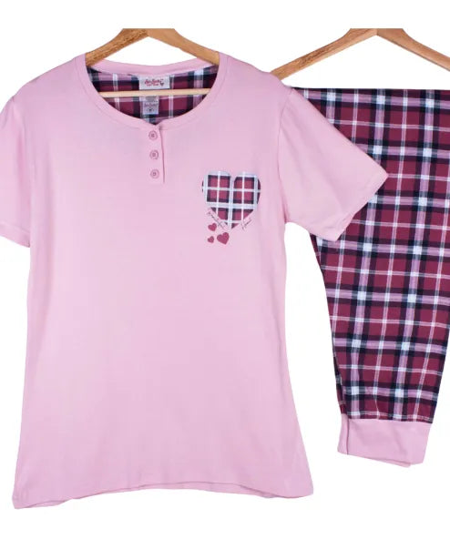 Pink Heart Checks