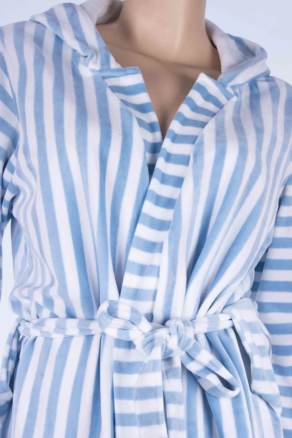 B&W Velvet Stripe