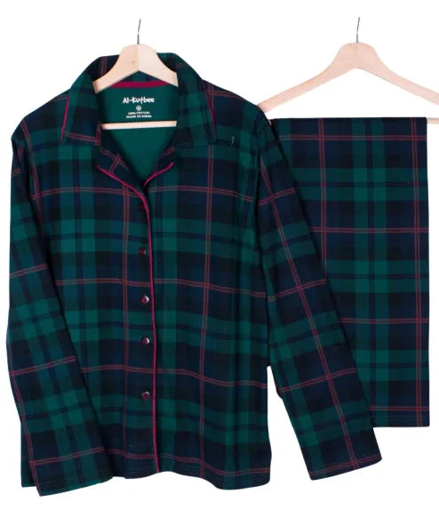 Check Dark Green