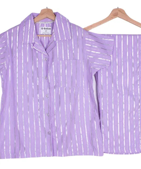 Lav Shiny Stripe