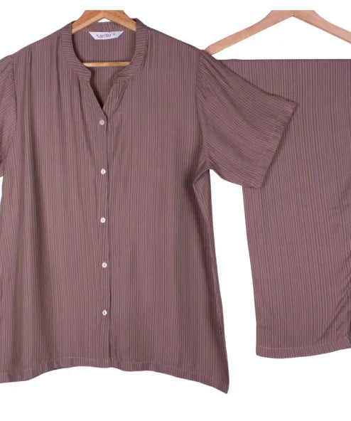 Brown Stripes Woven