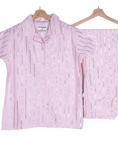 Pink Shiny Stripe